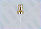 খালি পারফিউম স্প্রে বোতলগুলির জন্য চকচকে গোল্ড অ্যালুমিনিয়াম ফাইন মিস্ট পাম্প স্প্রেয়ার
