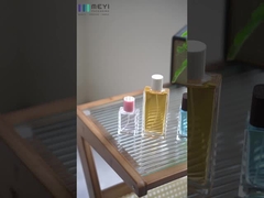 কাস্টম লোগো গ্লাস পারফিউম বোতল ক্রাম্প স্প্রে পাম্প বিভিন্ন আকারে প্যাকেজিং রঙ 30ml-100ml