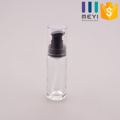 30ml কসমেটিক এয়ারলেস পাম্প বোতল নন স্পিল— এয়ারলেস গ্লাস কসমেটিক বোতল